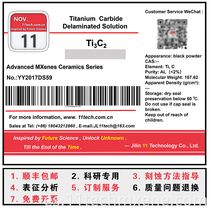 Delaminated Solution Ti3C2